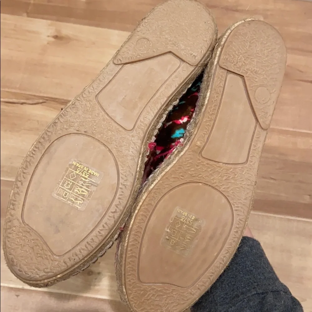 Minelli Leather espadrille, made in Spain, size 6